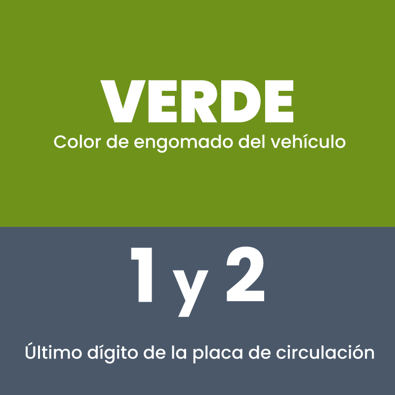 Verde 1 y 2